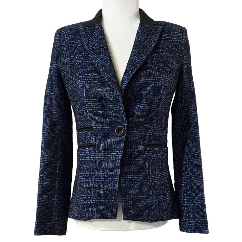 Veronica Beard Navy and Black Textured Blazer. New without tags.